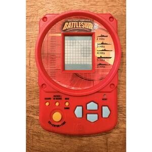 Hasbro Battleship Electronic Handheld Travel Game 2002 Edition Working!
